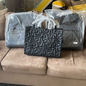 Moose Knuckles x Telfar Quilted Large Shopper - Leather